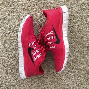 Red Nike Frees